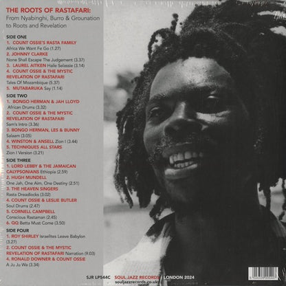 V.A. - Rastafari (The Dreads Enter Babylon 1955-83) (SJRLP544C) 2024 UK Soul Jazz Records｜新品LP back