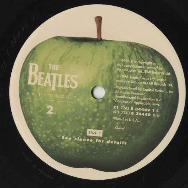The Beatles / ビートルズ / Anthology 2 -3LP (C1 7243 8 34448 1 6)