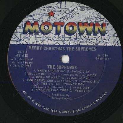 The Supremes / シュプリームス / Merry Christmas (MT 638)