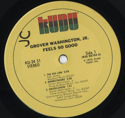 Grover Washington Jr. – Feels So Good (KU-24 S1) 1975 US KUDU | 中古LP