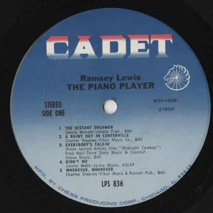 Ramsey Lewis / ラムゼイ・ルイス / Ramsey Lewis, The Piano Player (LPS836)