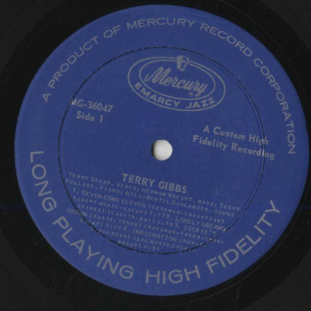 Terry Gibbs / テリー・ギブス (1955) (MG36047)