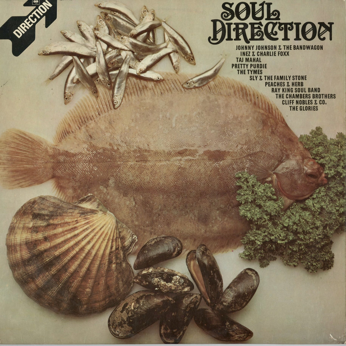 V.A. (Pretty Purdie, Sly & The Family Stone etc...) - Soul Direction (PR 28) 1969 UK Direction｜中古LP