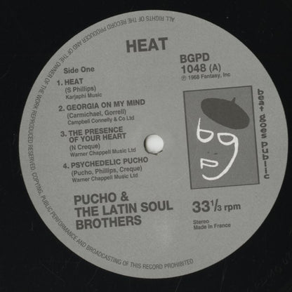 Pucho & The Latin Soul Brothers / プーチョ＆ラテン・ソウル・ブラザーズ / Heat! (BGPD1048)