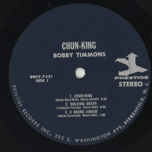 Bobby Timmons / ボビー・ティモンズ / Chun-King (PR 7351)