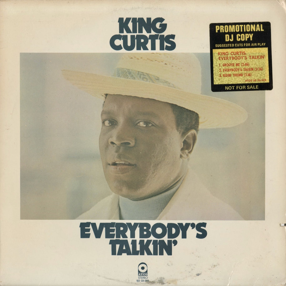 King Curtis - Everybody's Talkin' (SD 33-385) 1972 US Atco｜中古LP