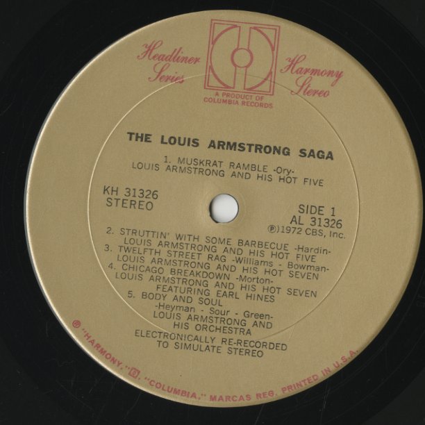 Louis Armstrong / ルイ・アームストロング / The Louis Armstrong