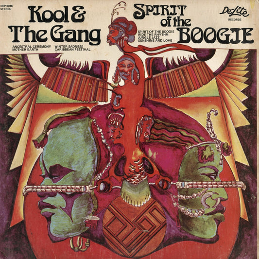 Kool & The Gang - Spirit Of The Boogie (DEP 2016) 1975 US De-Lite｜中古LP