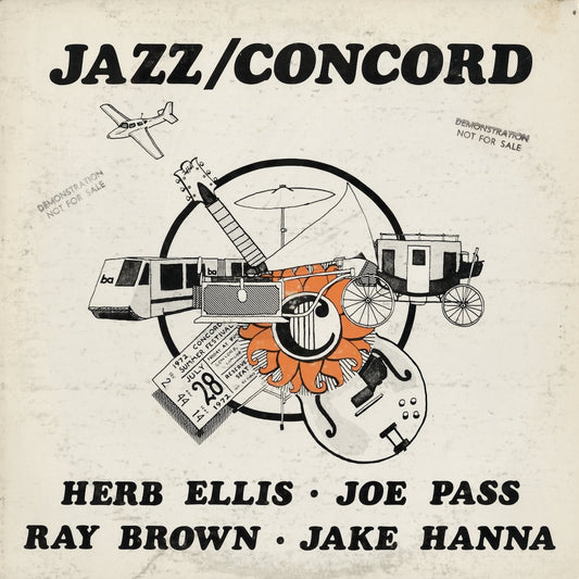 Herb Ellis Joe Pass Ray Brown Jake Hanna Jazz Concord CJS-1 LP 1974 US Concord Jazz