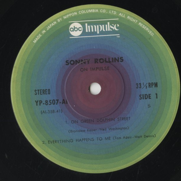 Sonny Rollins / ソニー・ロリンズ / On Impulse! (YP-8507-AI