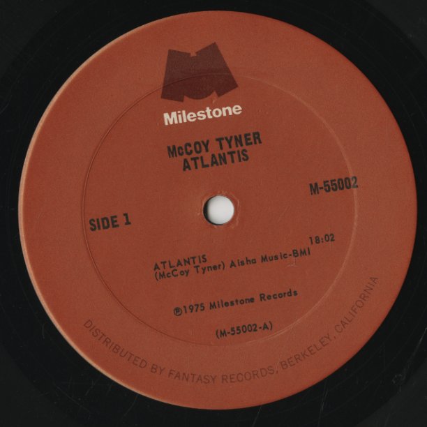 McCoy Tyner / マッコイ・タイナー / Atlantis (M-55002)