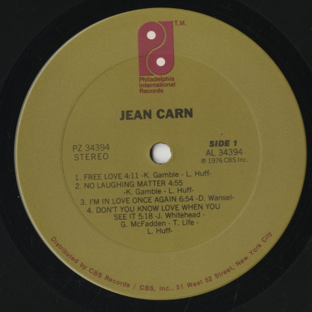 Jean Carn / ジーン・カーン (1976) (PZ34394)