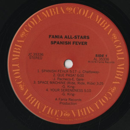 Fania All Stars / ファニア・オールスターズ / Spanish Fever (JC35336)