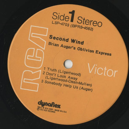 Brian Auger / ブライアン・オーガー / Second Wind (LSP-4703)