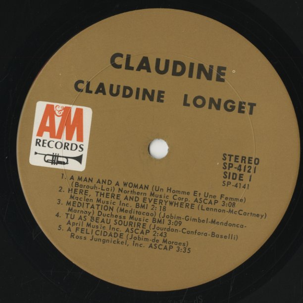 Claudine Longet / クローディーン・ロンジェ / Claudine (1967) (SP-4121)