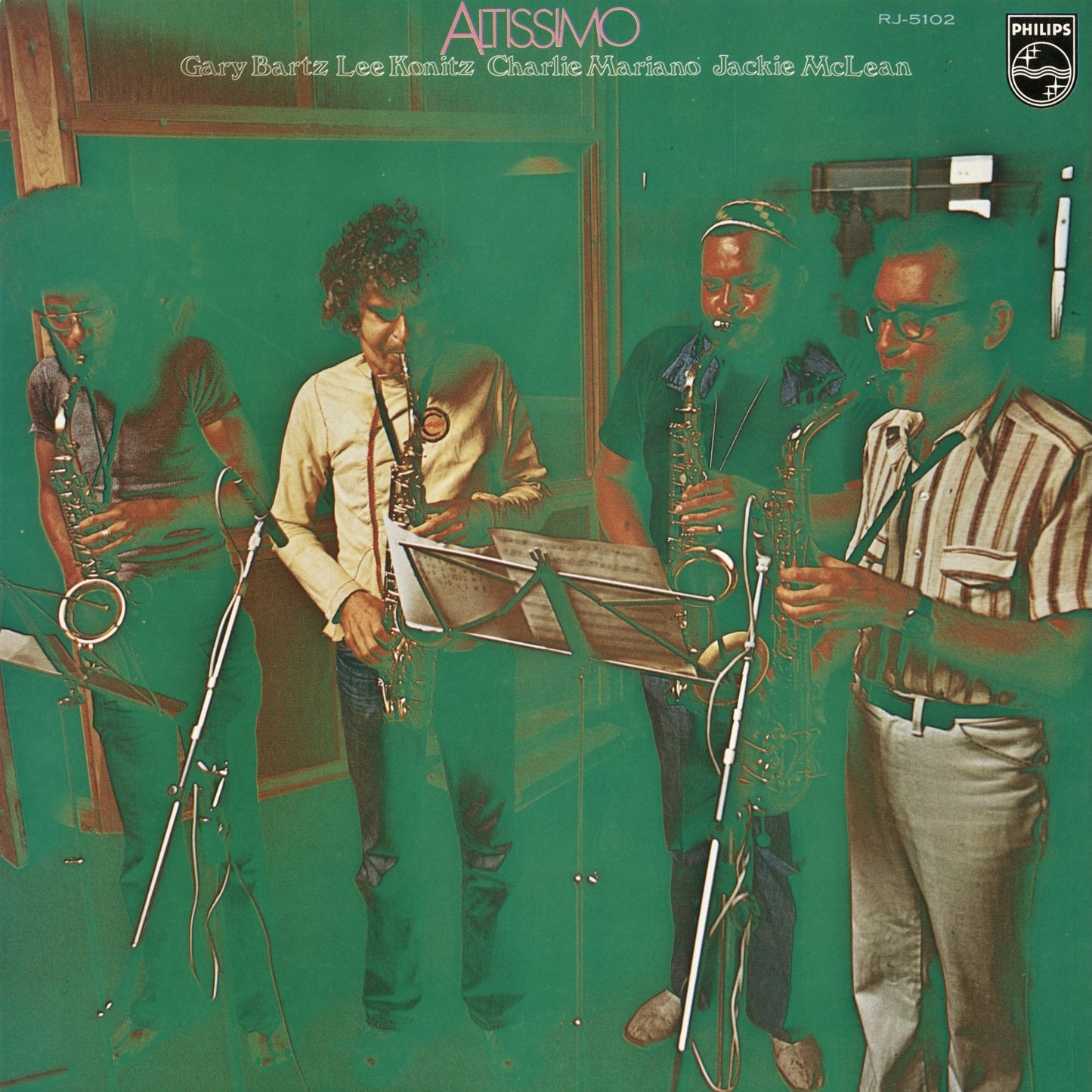 Gary Bartz / Lee Konitz / Charlie Mariano / Jackie McLean / ゲイリー・バーツ / Altissimo (RJ 5102)