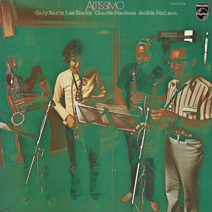Gary Bartz / Lee Konitz / Charlie Mariano / Jackie McLean / ゲイリー・バーツ / Altissimo (RJ 5102)