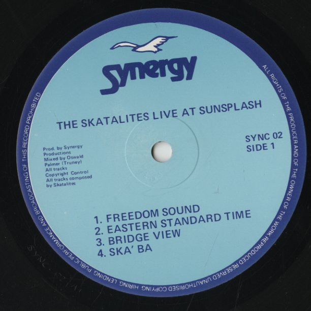The Skatalites / スカタライツ / Live At Sunsplash (SYNC02)
