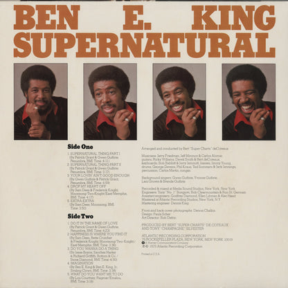 Ben E. King - Supernatural (SD18132) 1975 US Atlantic｜中古LP