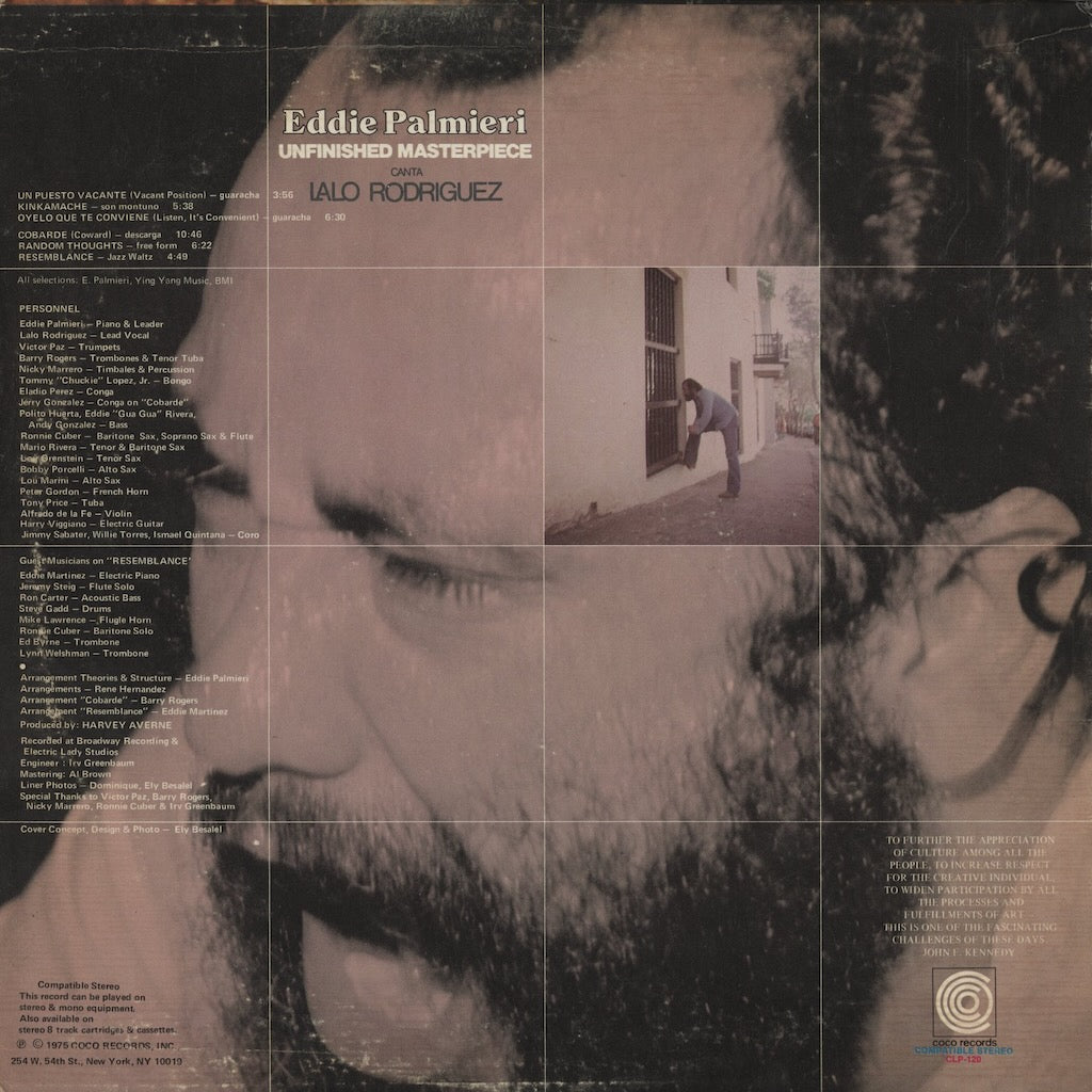 Eddie Palmieri / エディ・パルミエリ / Unfinished Masterpiece (CLP-120)