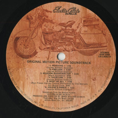 Electra Glide In Blue -OST / Music:James William Guercio (UA-LA062-H-0798)