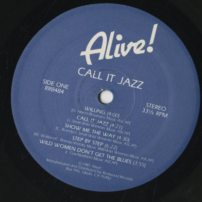 Alive! / アライヴ / Call It Jazz (RR 8484)