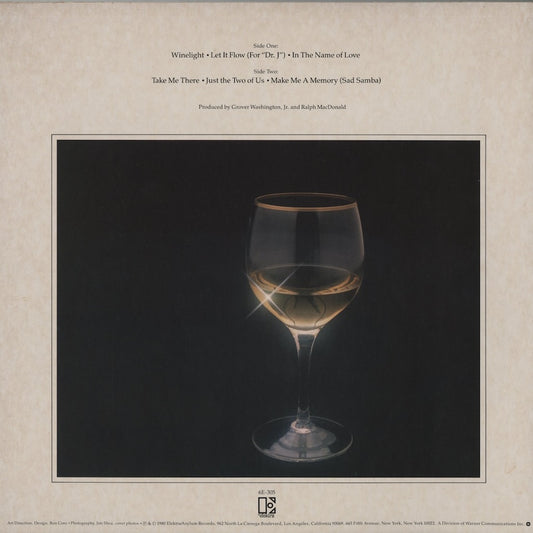 Grover Washington Jr. / グローヴァー・ワシントン・ジュニア / Winelight (6E-305) USオリジナル盤