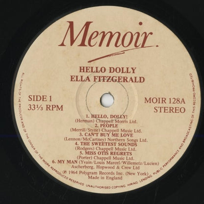 Ella Fitzgerald / エラ・フィッツジェラルド / Hello, Dolly! (MOIR 128)