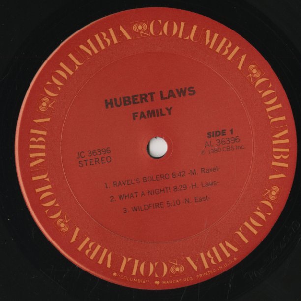 Hubert Laws / ヒュバート・ロウズ / Family (JC36396)