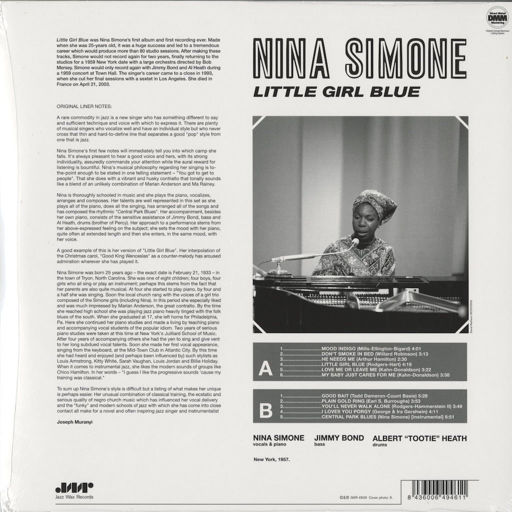 Nina Simone / ニーナ・シモン / Little Girl Blue -180g