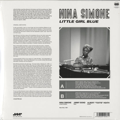 Nina Simone / ニーナ・シモン / Little Girl Blue -180g