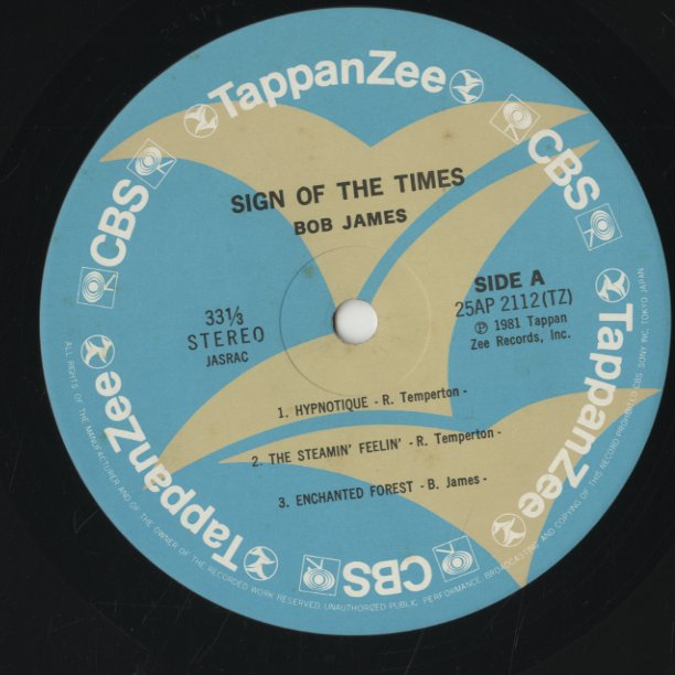 Bob James / ボブ・ジェームス / Sign Of The Times (25AP2112)