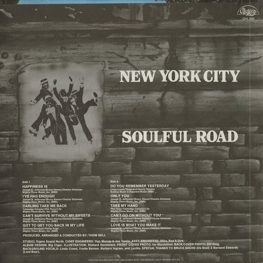 New York City - Soulful Road (CHL 500) 1974 US Chelsea｜中古LP