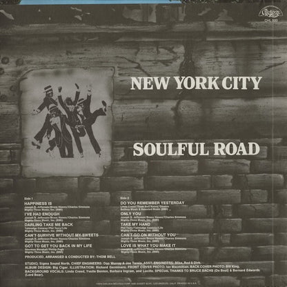 New York City - Soulful Road (CHL 500) 1974 US Chelsea｜中古LP