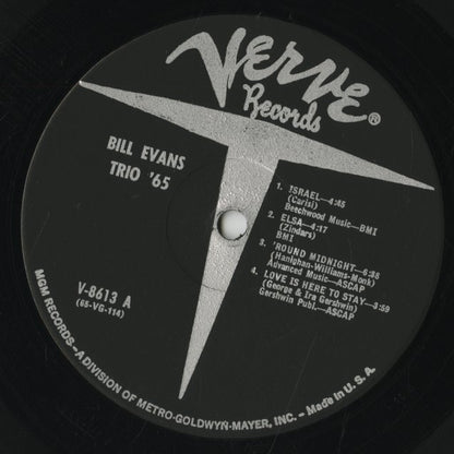 Bill Evans / ビル・エヴァンス・トリオ / Trio '65 (V-8613)