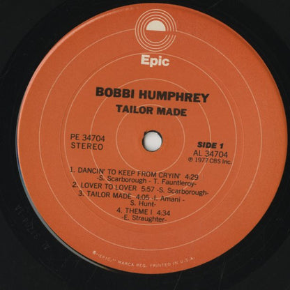 Bobbi Humphrey / ボビー・ハンフリー / Tailor Made (PE34704)