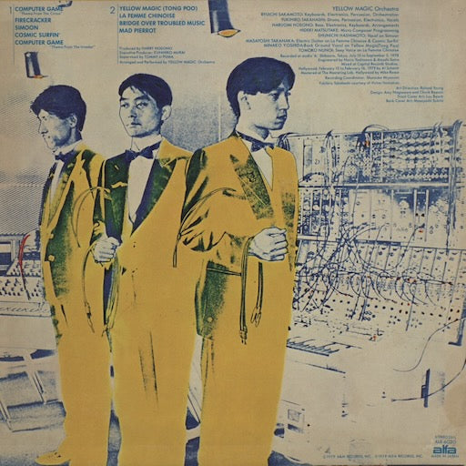 Yellow Magic Orchestra - Yellow Magic Orchestra LP 1979 JPN Alfa