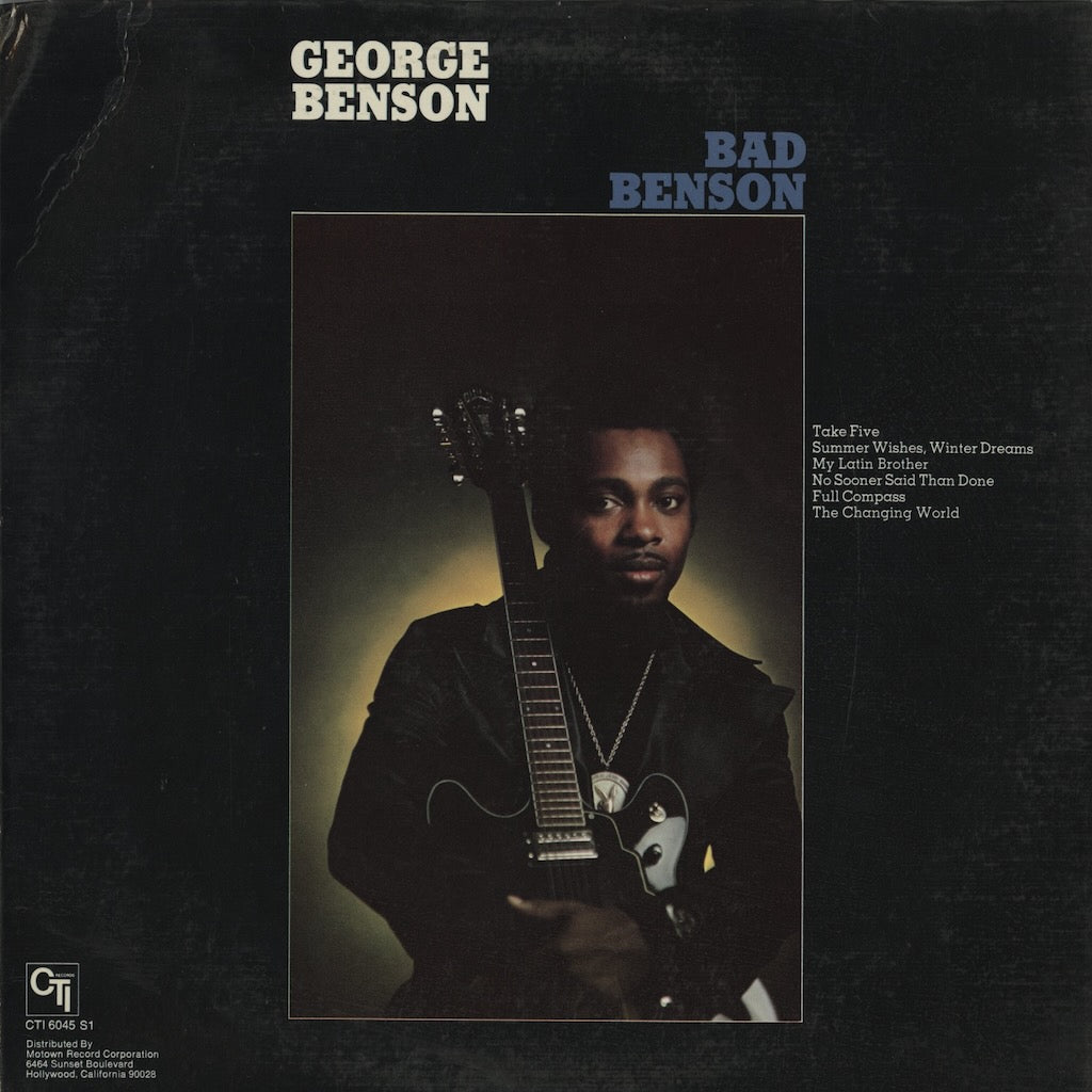 George Benson / ジョージ・ベンソン / Bad Benson (CTI6045)