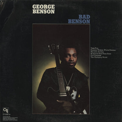 George Benson / ジョージ・ベンソン / Bad Benson (CTI6045)