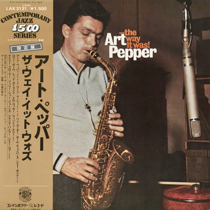 Art Pepper - The Way It Was (LAX3131) Contemporary