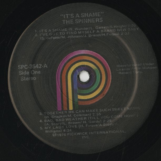 The Spinners / スピナーズ / It's a Shame (SPC3542)