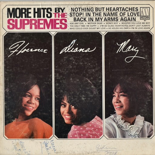 The Supremes - More Hits By The Supremes (627) 1965 US Motown｜中古LP