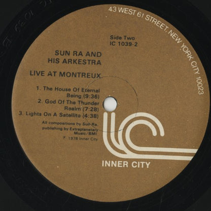 Sun Ra / サン・ラ / Live At Montreux (IC1039)