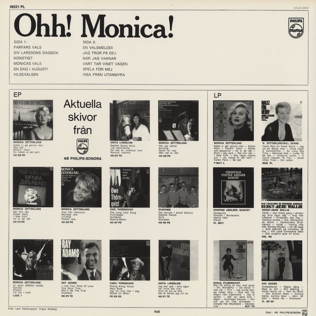 Monica Zetterlund / モニカ・ゼタールンド / Ohh! Monica! (UCJU-9055)