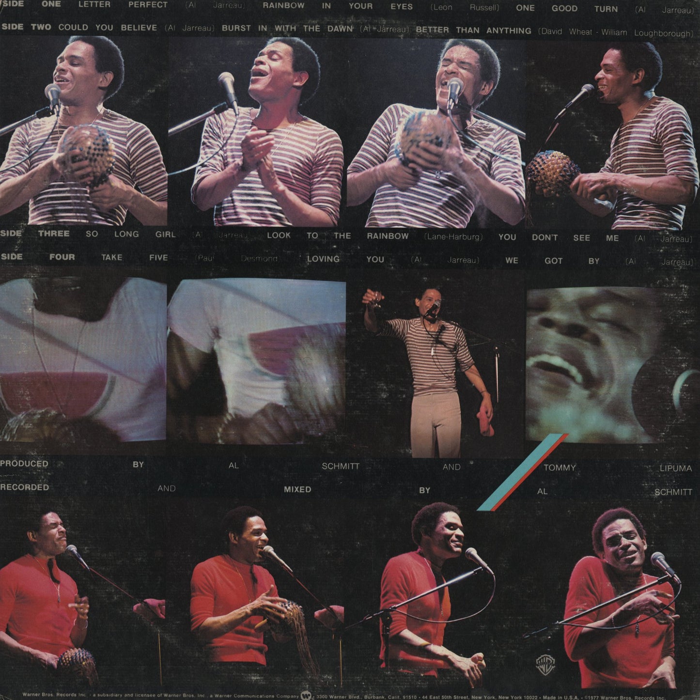 Al Jarreau – Look To The Rainbow (2BZ 3052) 2LP 1977 US Warner Bros オリジナル盤
