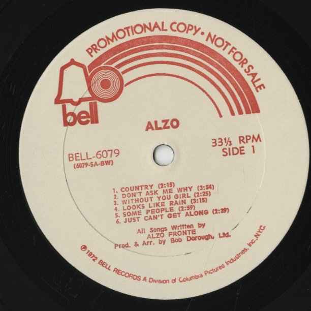 Alzo / アルゾ / Alzo 1972 (BELL6079)