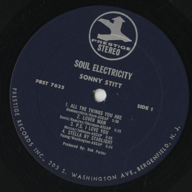 Sonny Stitt / ソニー・スティット / Soul Electricuty! (PR7635)