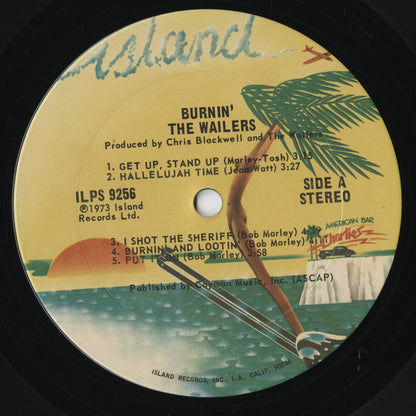 Bob Marley & The Wailers - Burnin' (ILPS-9256) LP 1974 US Island｜中古LP