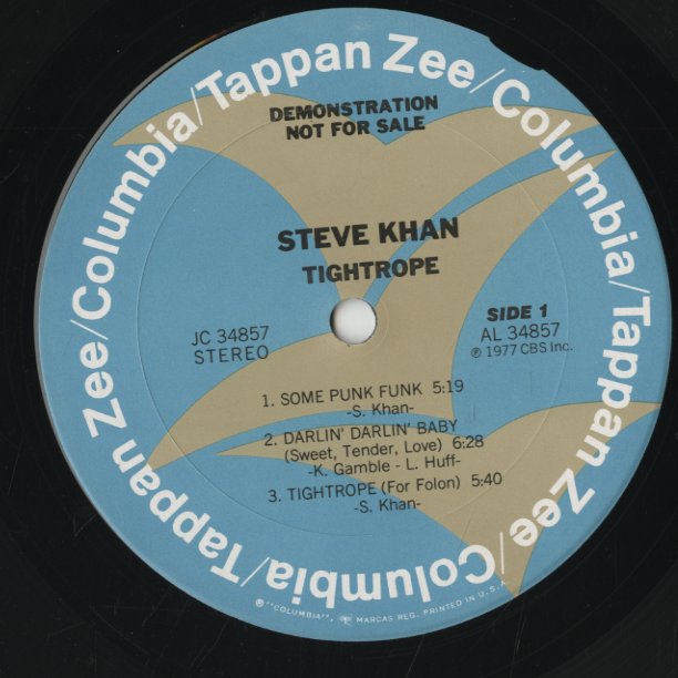 Steve Khan / スティーヴ・カーン / Tightrope (JC 34857)