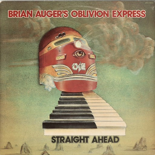 Brian Auger – Straight Ahead (APL1-0454) LP 1974 US RCA | 中古LP